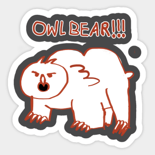 OWLBEAR #1 Sticker